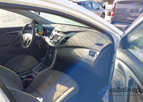 2016 Hyundai Elantra Se from USA, damaged, VIN 5NPDH4AE2GH722787